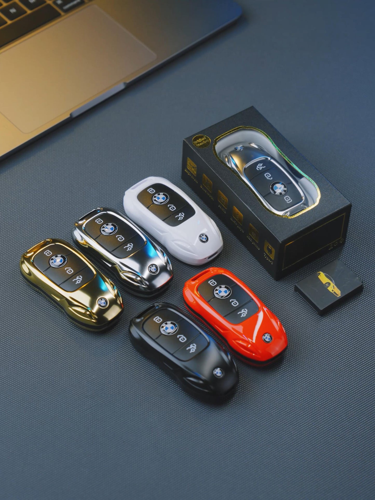 Mini téléphone portable style BMW clé de voiture Double sim