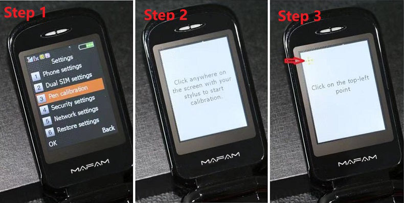 Téléphone à double écran fonction bouton SOS idéal sport double sim