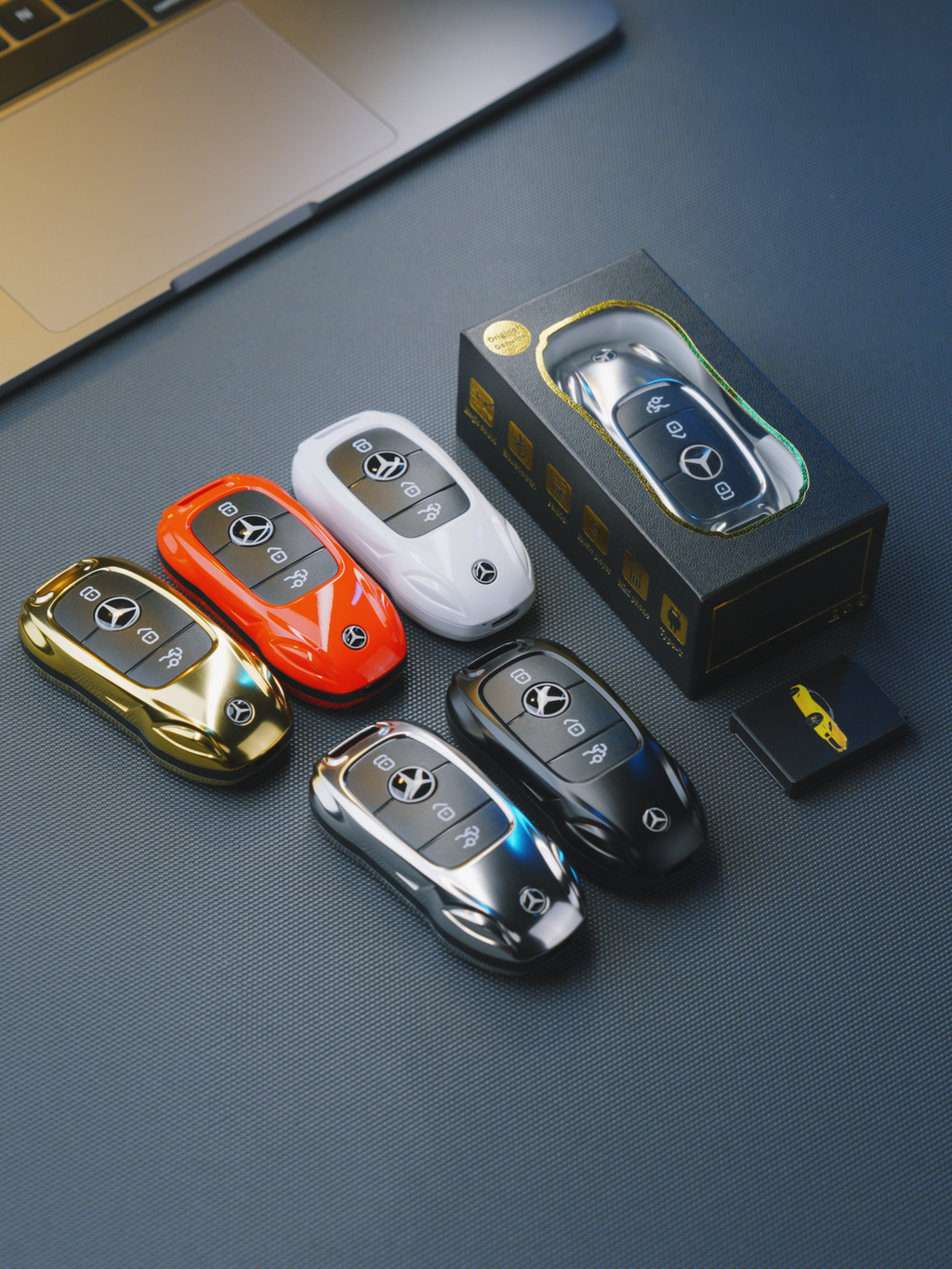 Mini téléphone Mercedes Benz clef de voiture style Double Sim