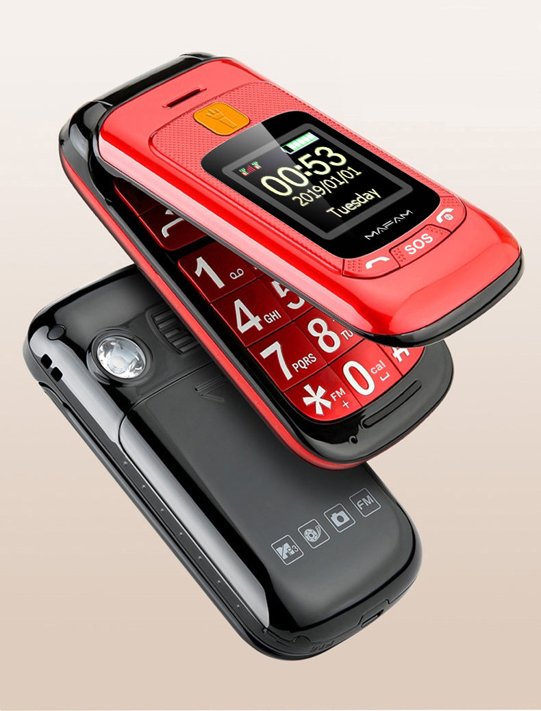 Téléphone à double écran fonction bouton SOS idéal sport double sim