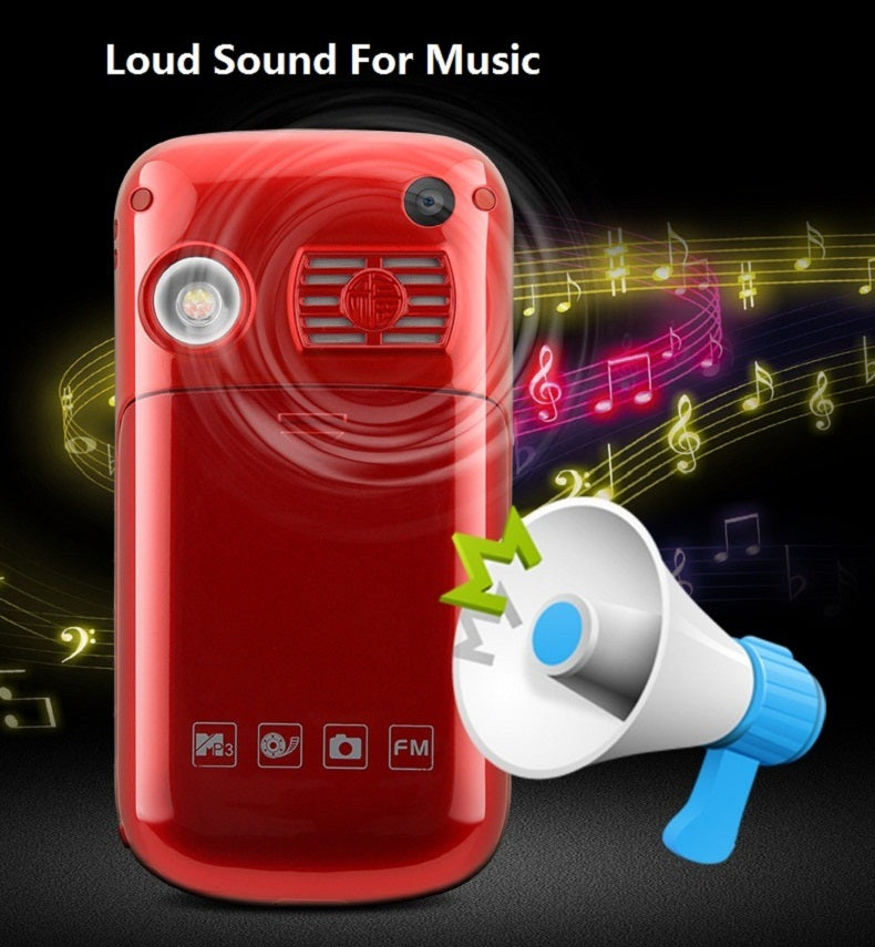 Téléphone à double écran fonction bouton SOS idéal sport double sim