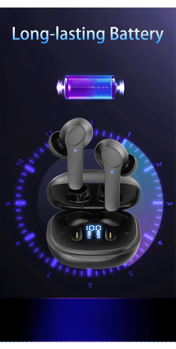 Oreillette Traducteur de langue Bluetooth compatible Ios & Android , 144 Langues B11