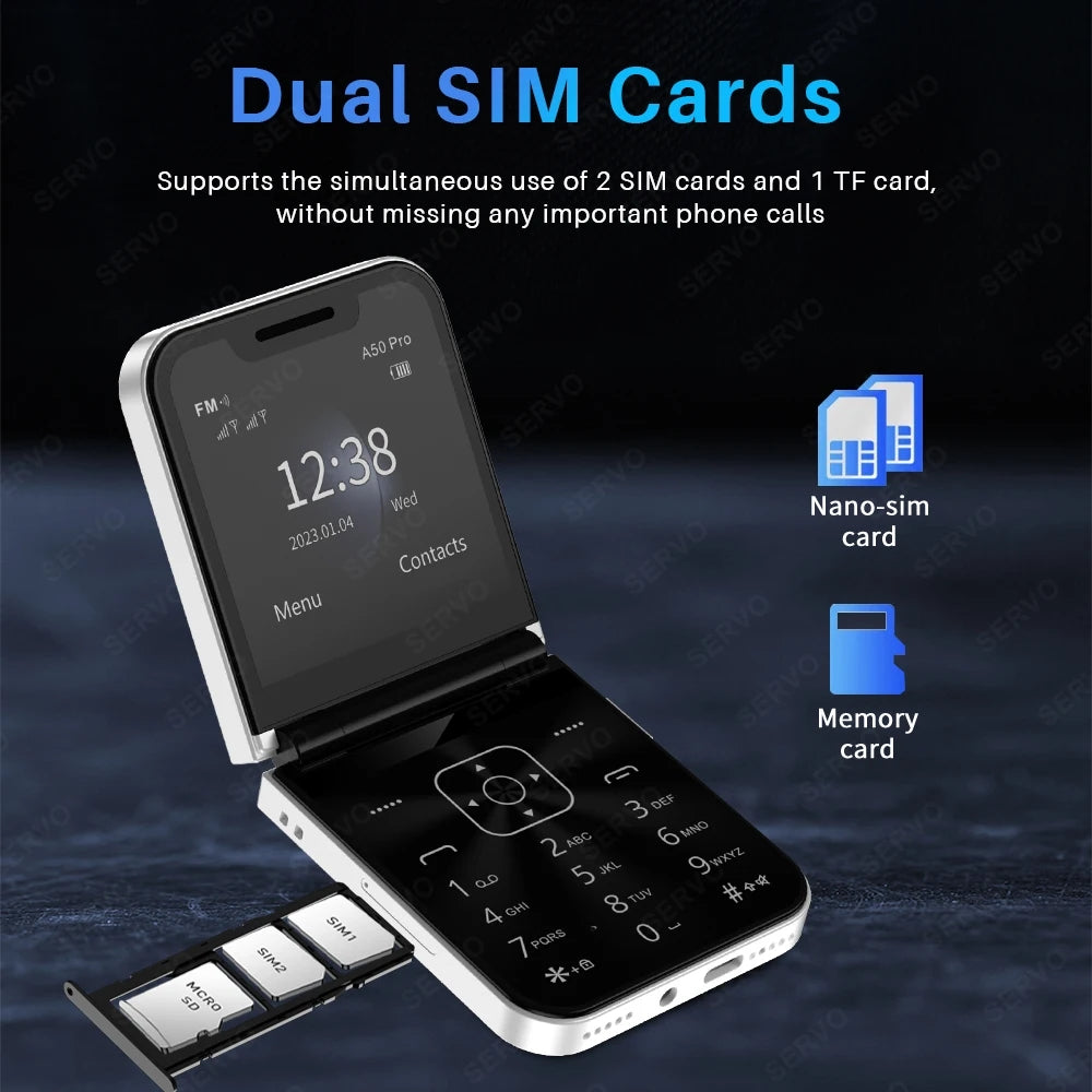 Mini téléphone i15 , type-C, double Sim