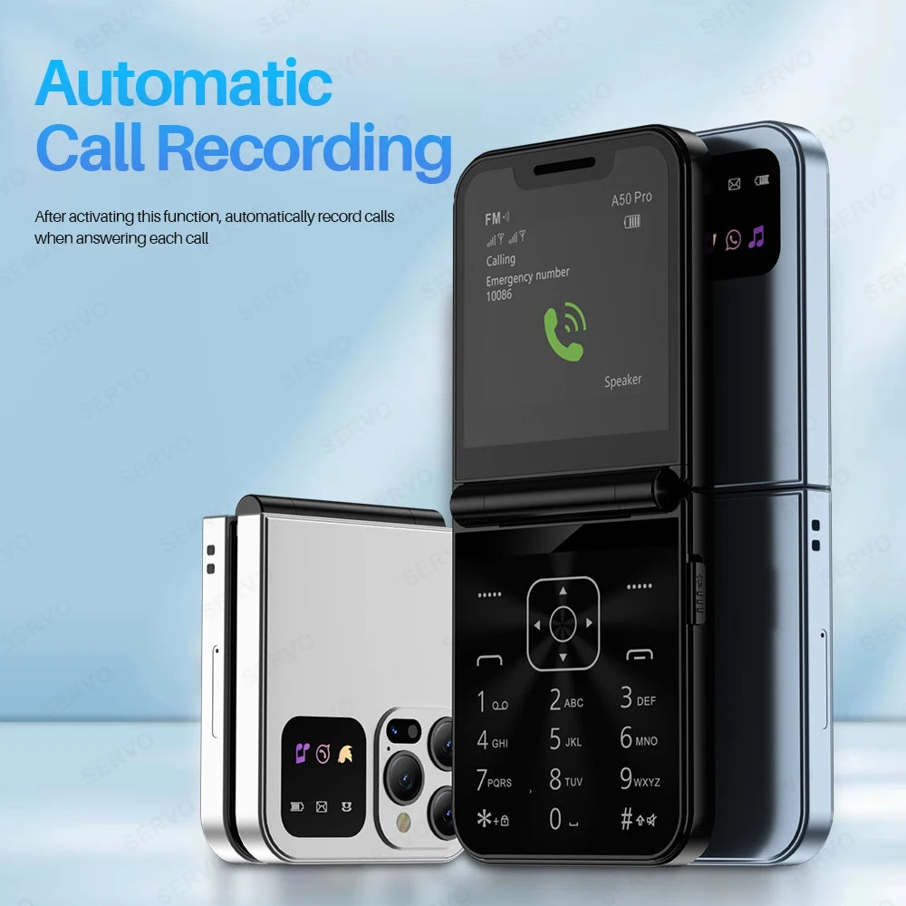 Mini téléphone i15 , type-C, double Sim