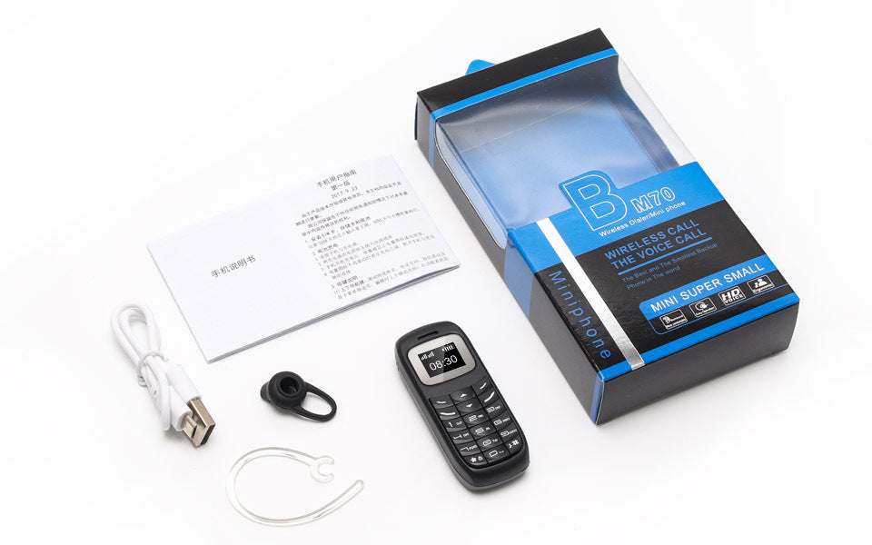 Mini téléphone BM70 0,66 pouce Double Sim Nouveaux modèles 2025