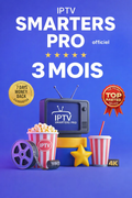Code Smarters Pro 3 mois Smarters Player Lite MegaOtt, M3U