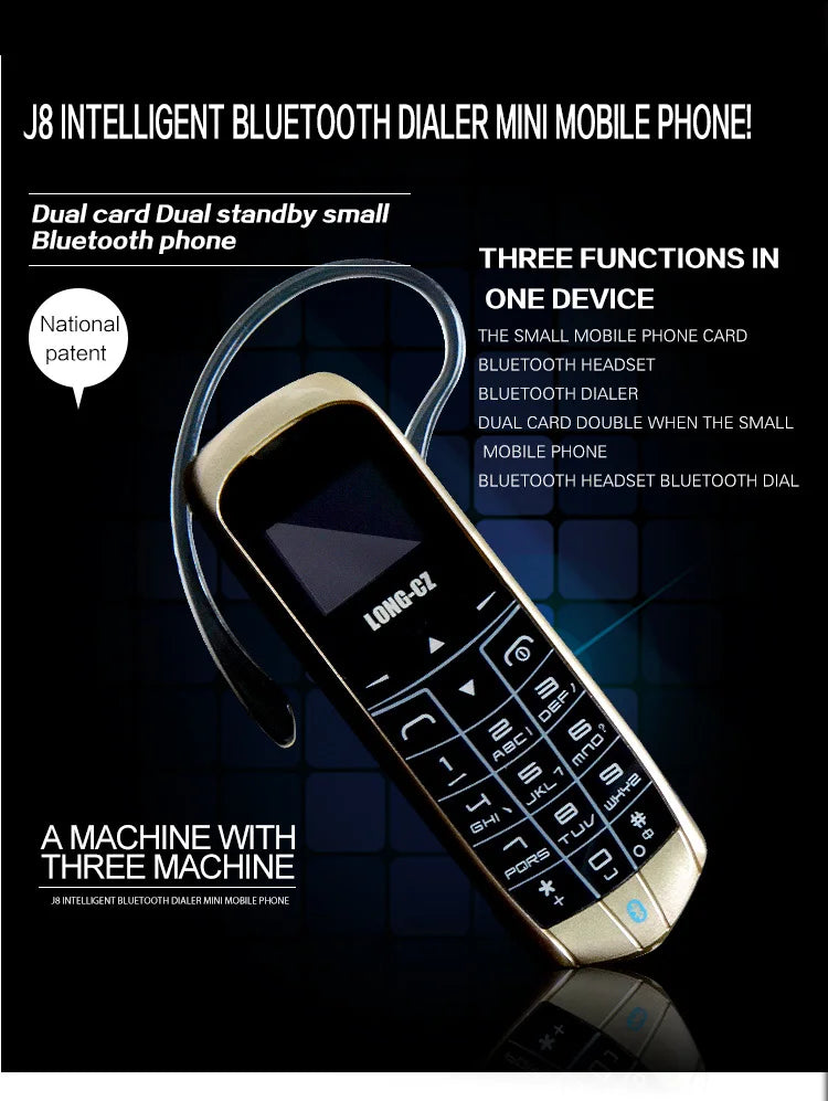 Mini téléphone mobile double sim Long -CZ