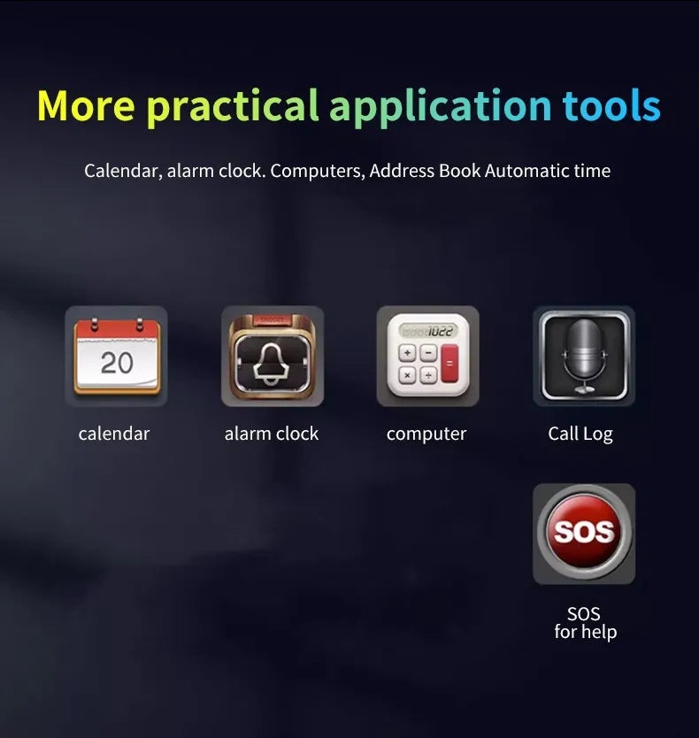 Téléphone anti chute Q9 2G 4 SIM , téléphone randonnée, chantier