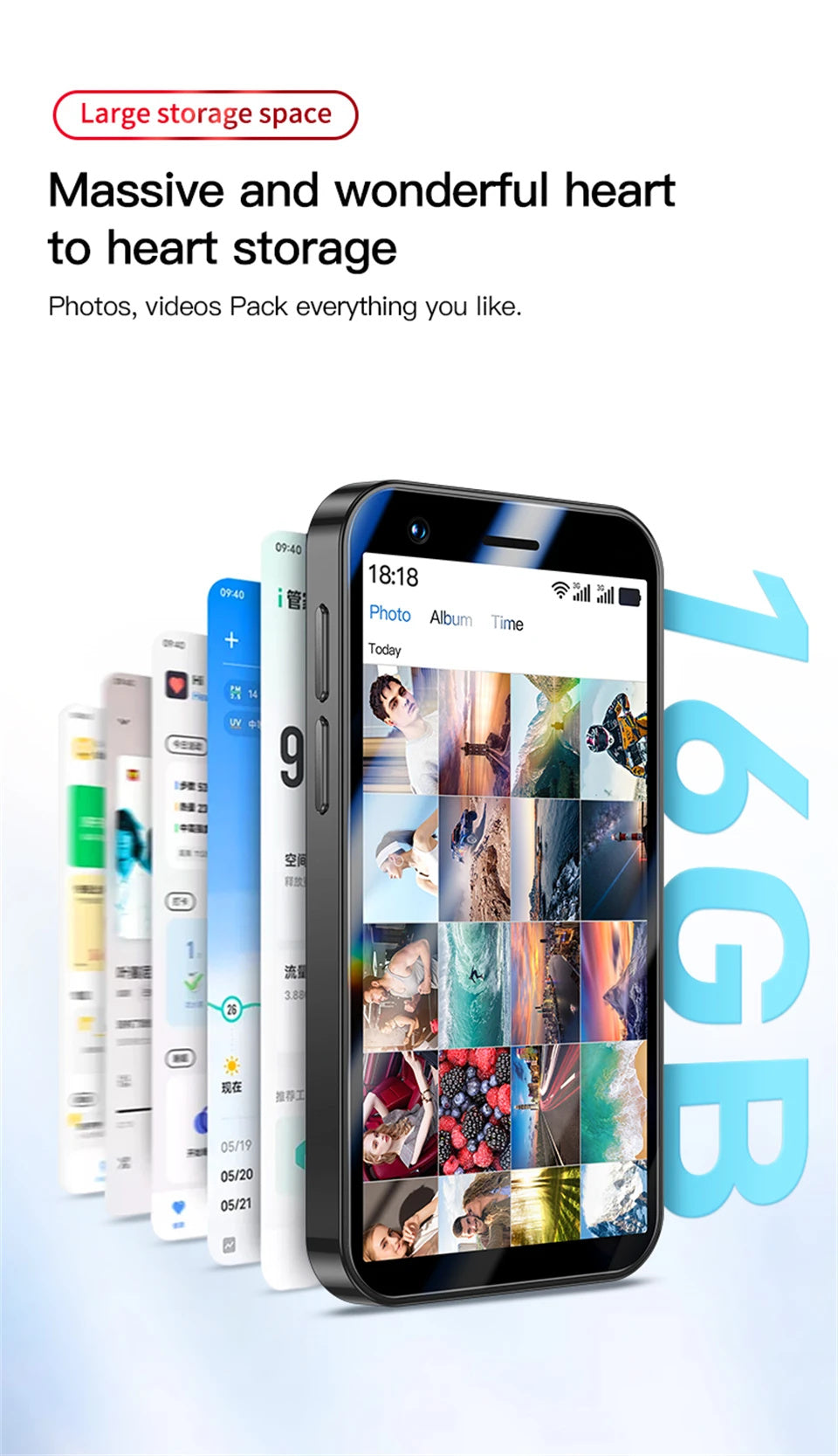 Mini Smartphone Soyes f8 Pro Max face ID 3G Google Play Store Double Sim