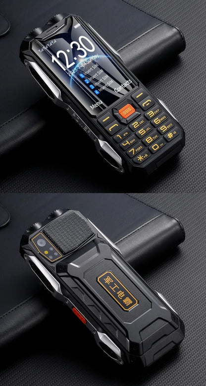 Téléphone anti chute Q9 2G 4 SIM , téléphone randonnée, chantier