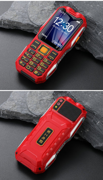 Téléphone randonnée sport Q8 Double Sim, Lampe torche, écran HD Q8