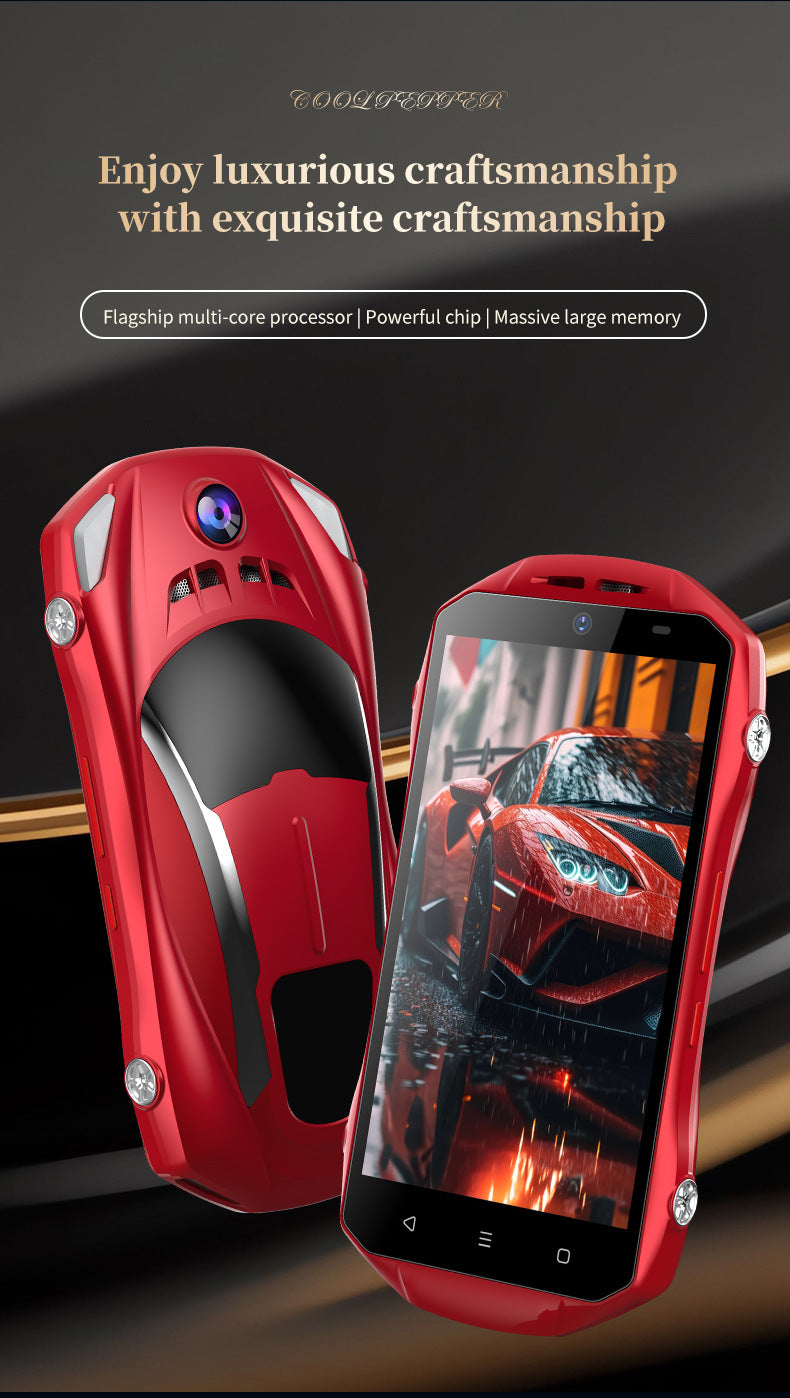 Mini Smartphone voiture de luxe, face id, Double Sim Google Play Store Android 4G