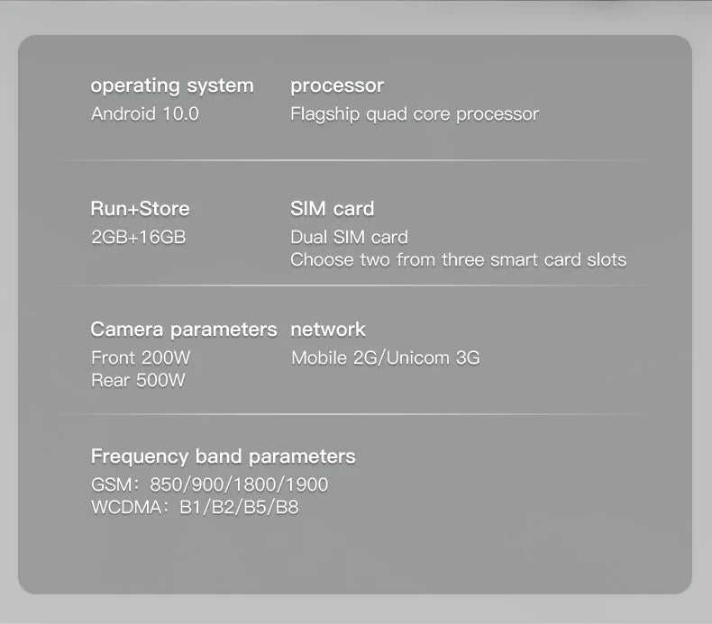 Mini Smartphone Soyes XS19 double SIM 2G/3G