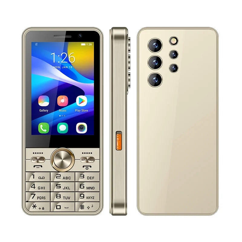 Mini Téléphone XS24 – Smartphone Compact Double SIM 3G Ultra Discret