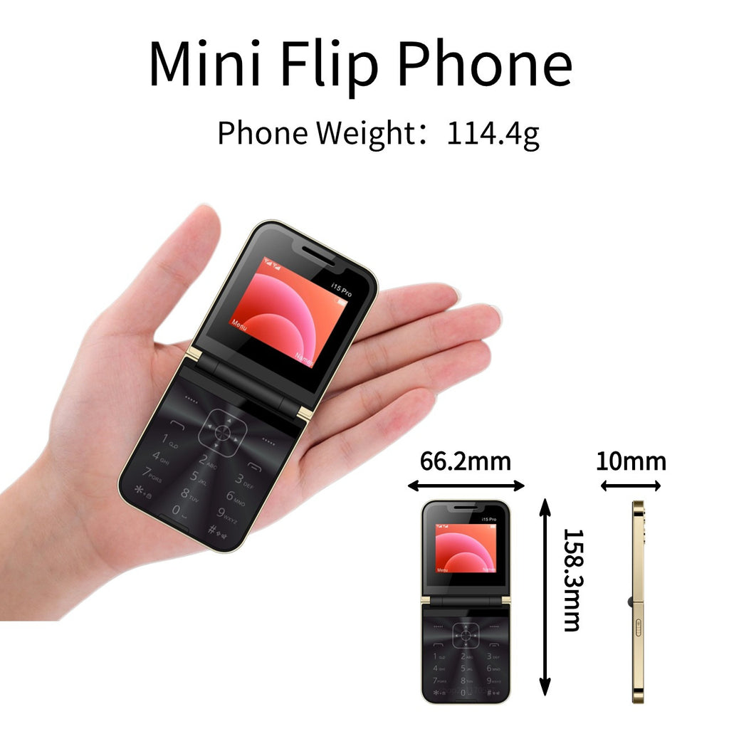 Mini téléphone i15 , type-C, double Sim