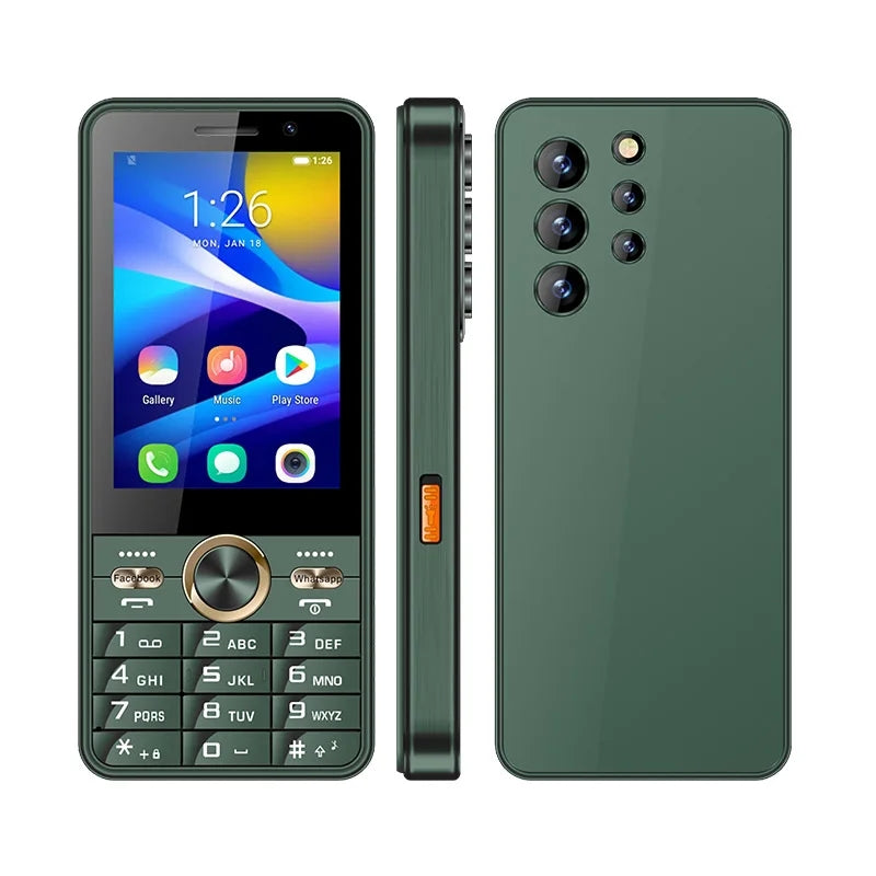 Mini Téléphone XS24 – Smartphone Compact Double SIM 3G Ultra Discret