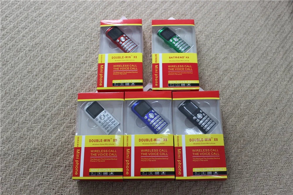 Mini téléphone Coca cola , Pepsi , Heineken double Sim