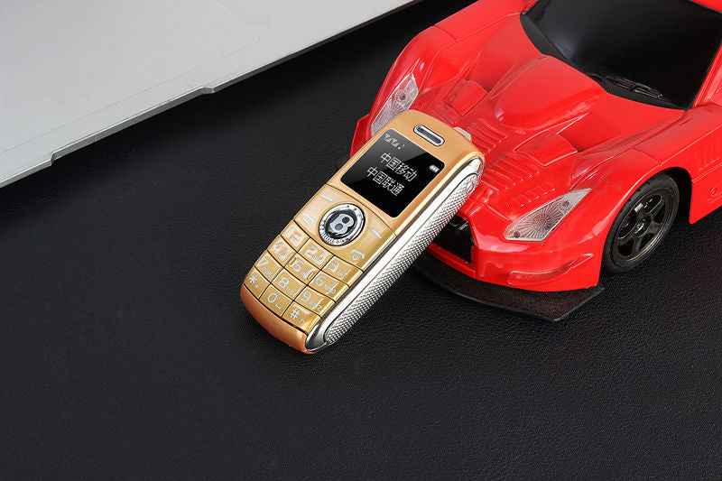 Mini téléphone voiture style Bentley Double Sim