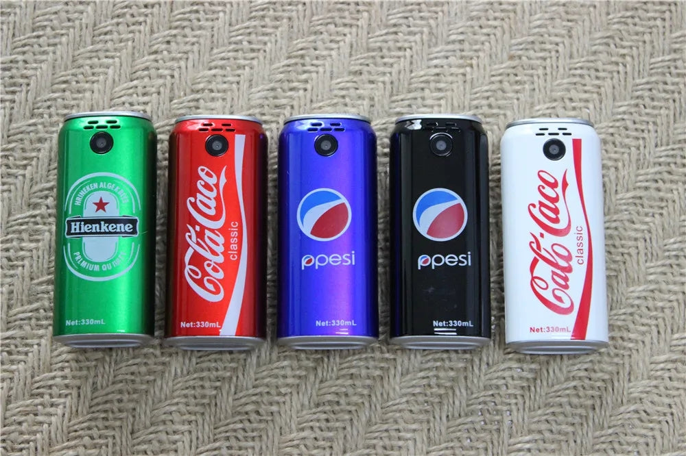 Mini téléphone Coca cola , Pepsi , Heineken double Sim