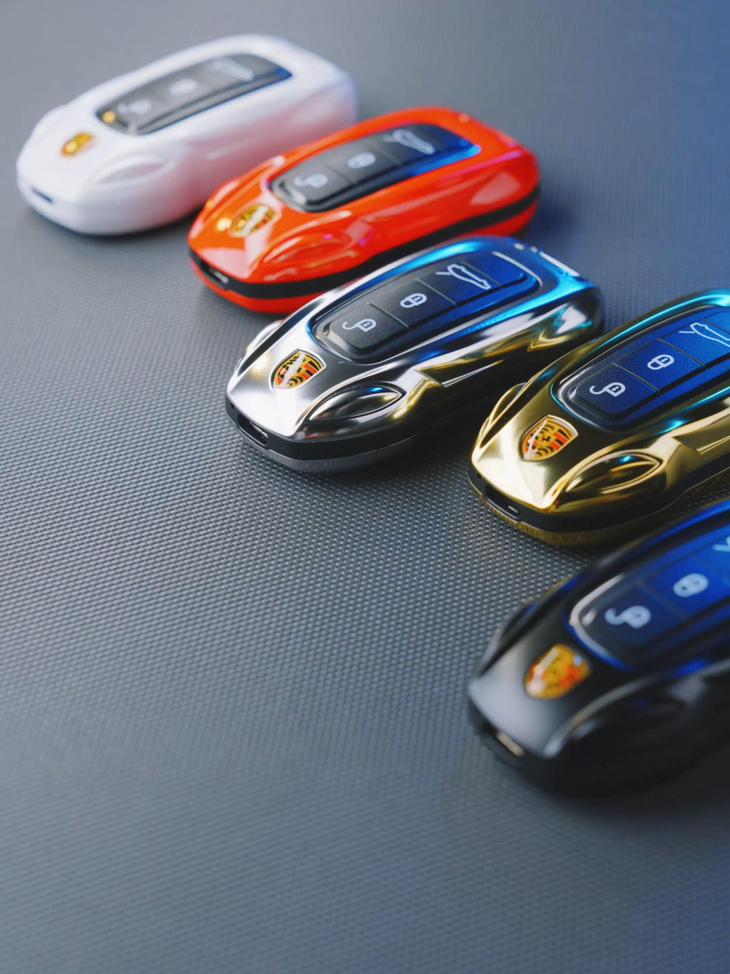 Mini téléphone Porsche Double Sim inspiré clef de voiture