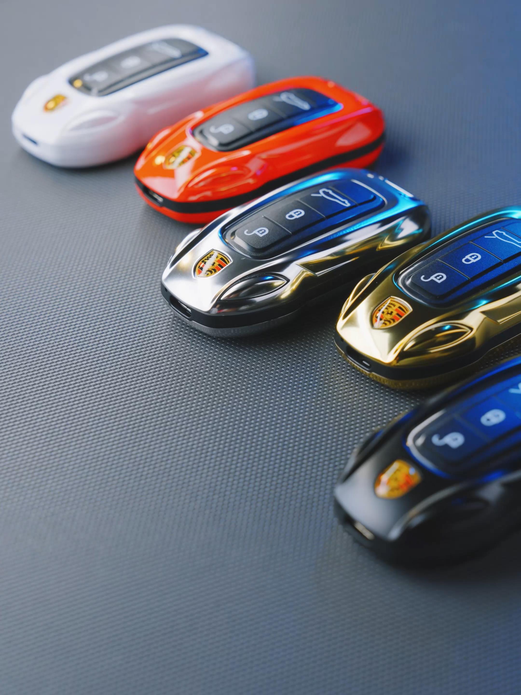 Mini téléphone Porsche Double Sim inspiré clef de voiture