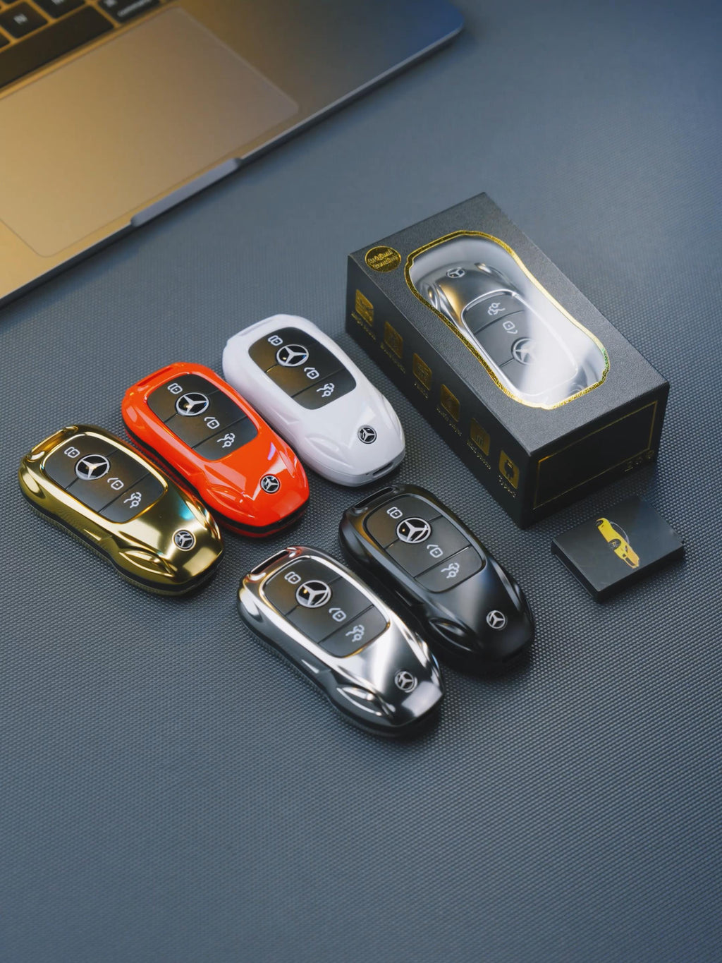 Mini téléphone Mercedes Benz clef de voiture style Double Sim