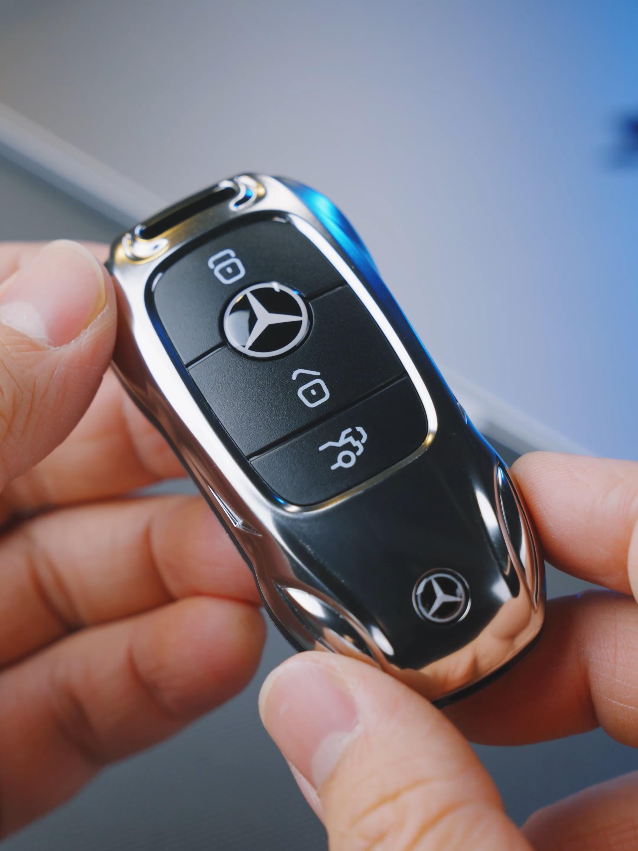 Mini téléphone Mercedes Benz clef de voiture style Double Sim