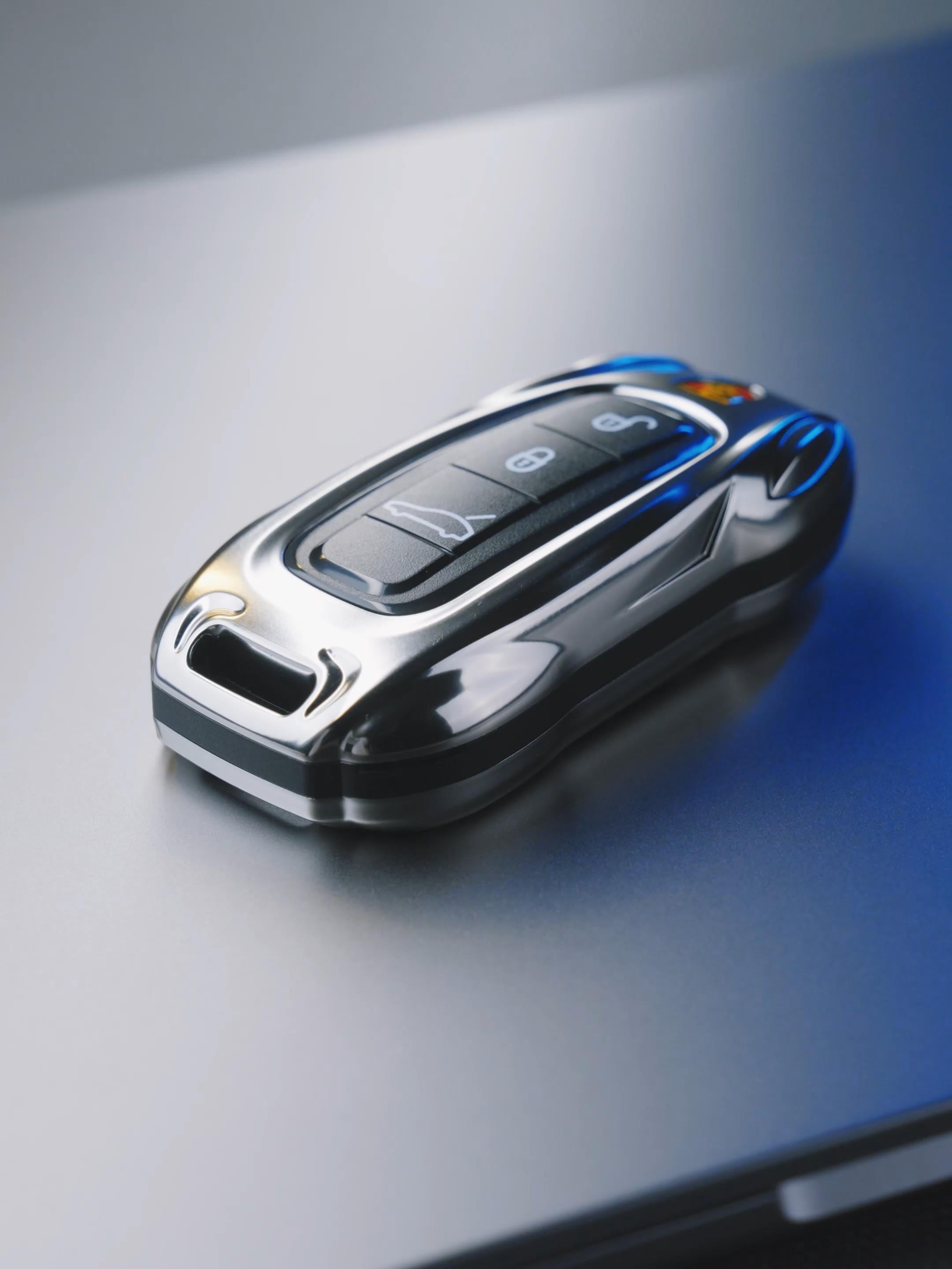 Mini téléphone Porsche Double Sim inspiré clef de voiture 2G