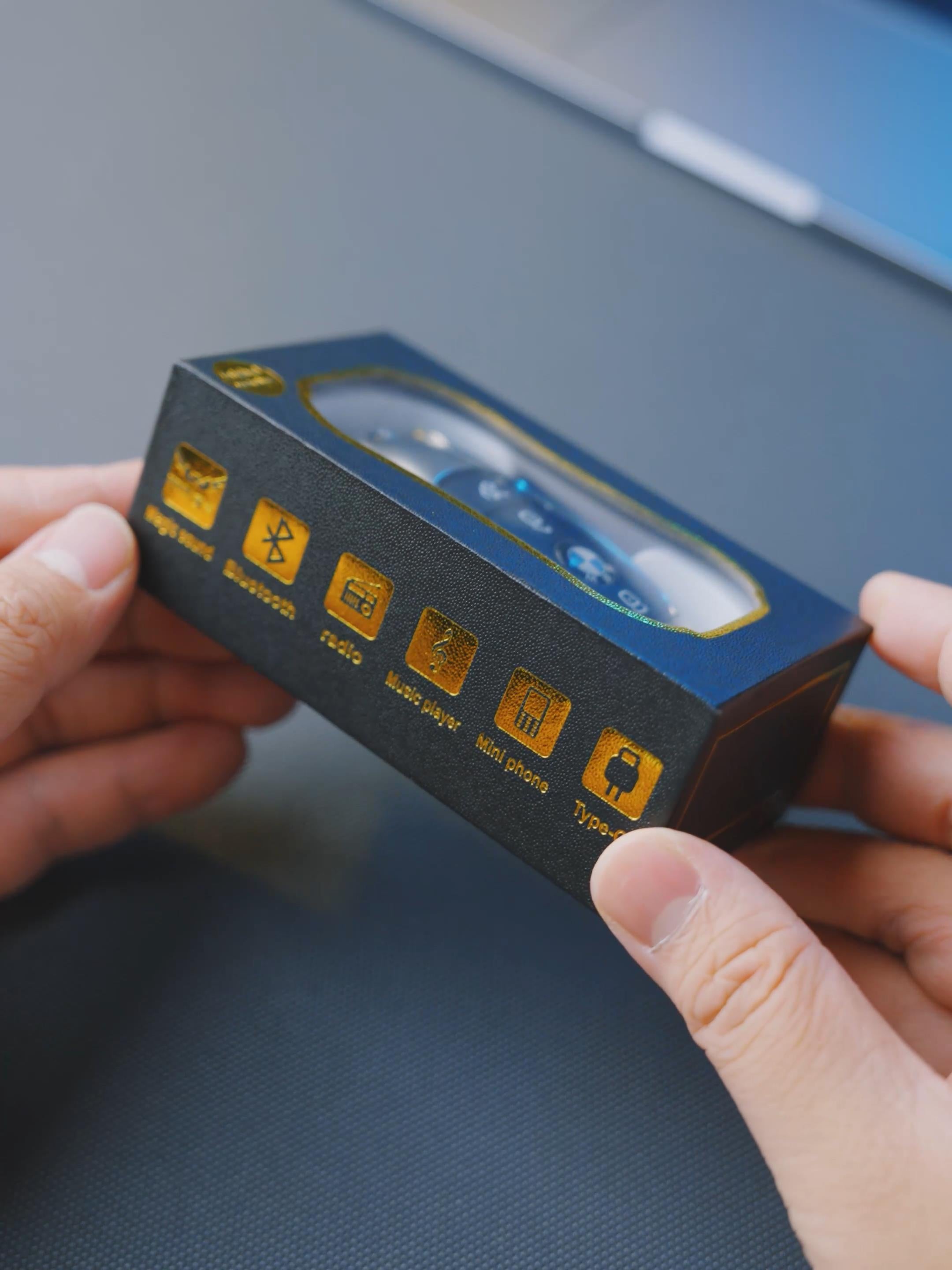 Mini téléphone portable BMW style clef de voiture Double sim