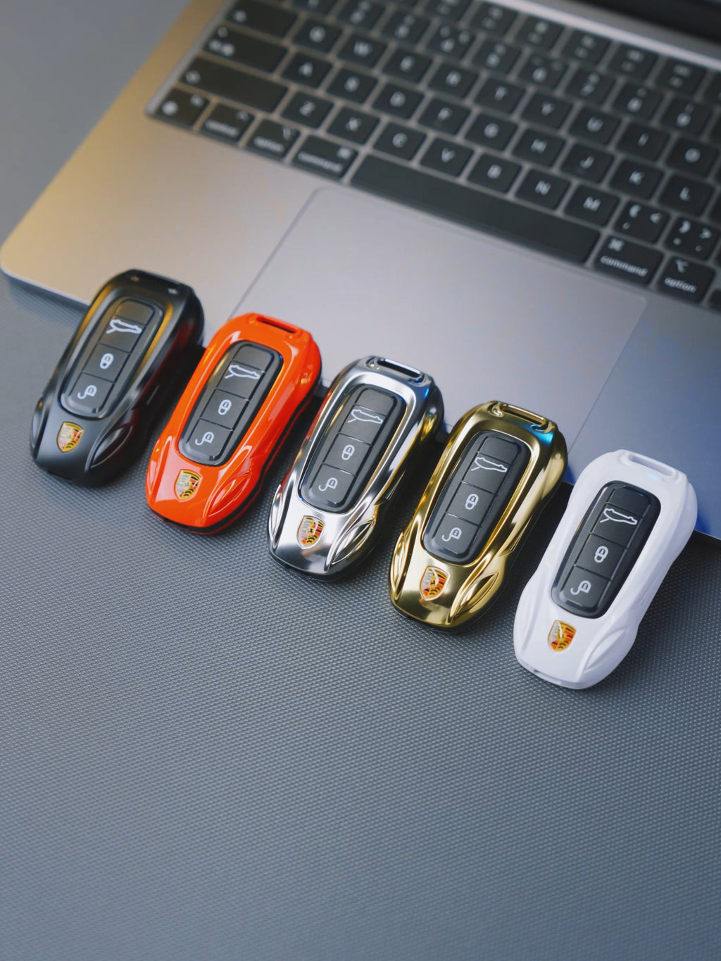 Mini téléphone Porsche Double Sim inspiré clef de voiture