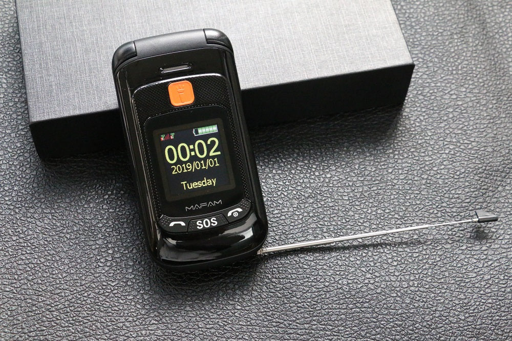 Téléphone à double écran fonction bouton SOS idéal sport double sim