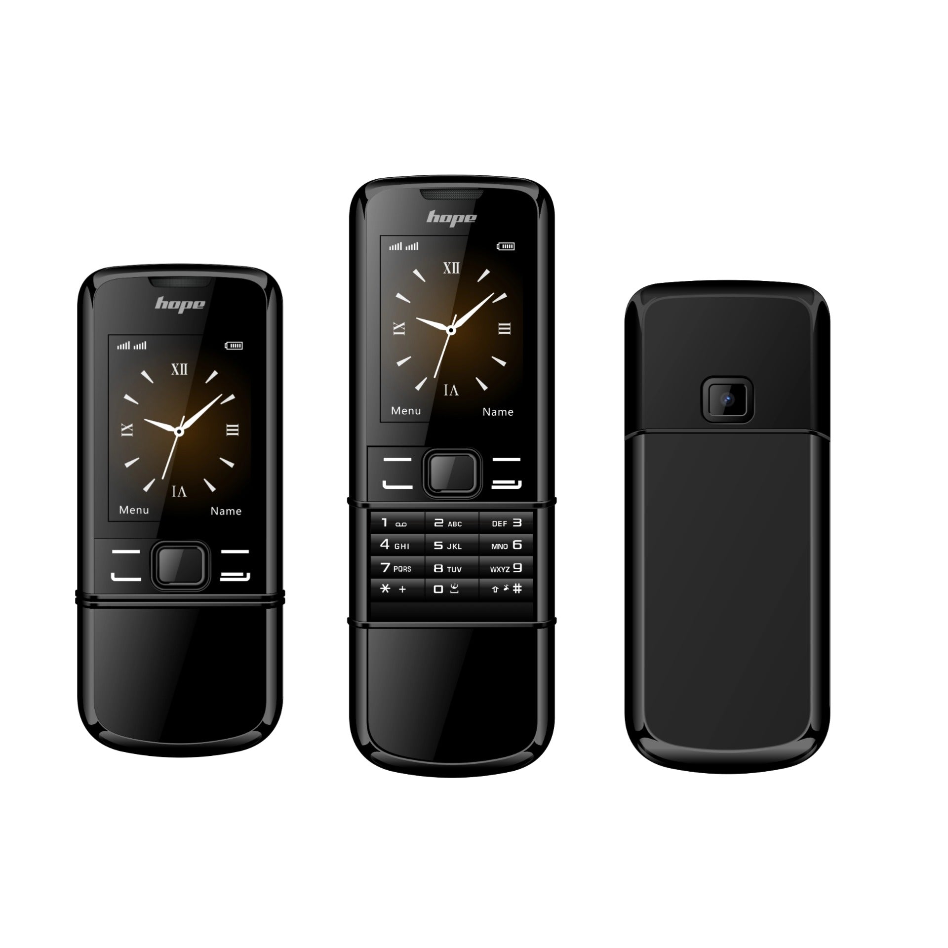 Mini téléphone de Luxe en métal Double Sim