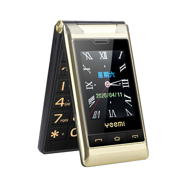 Téléphone de Luxe Yeemi G10 à rabat Double Sim