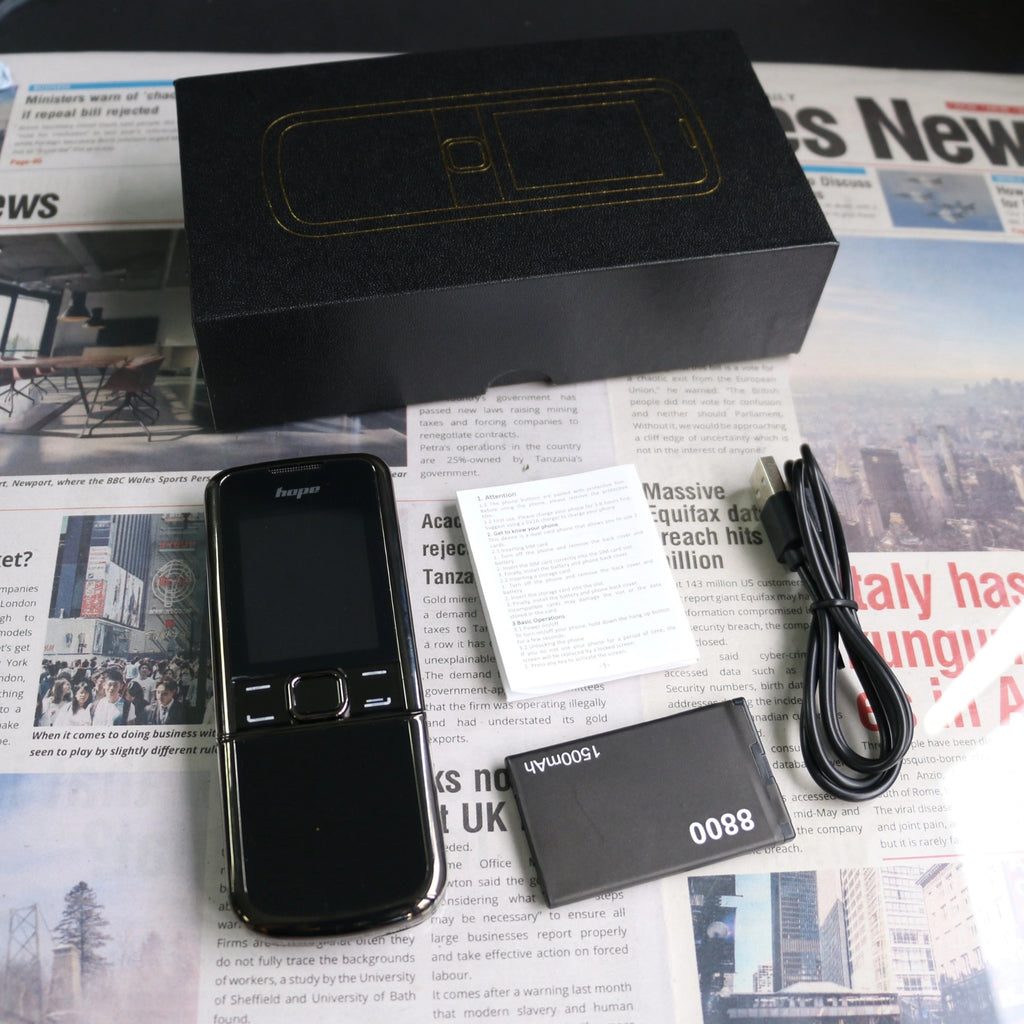 Mini téléphone de Luxe en métal Double Sim