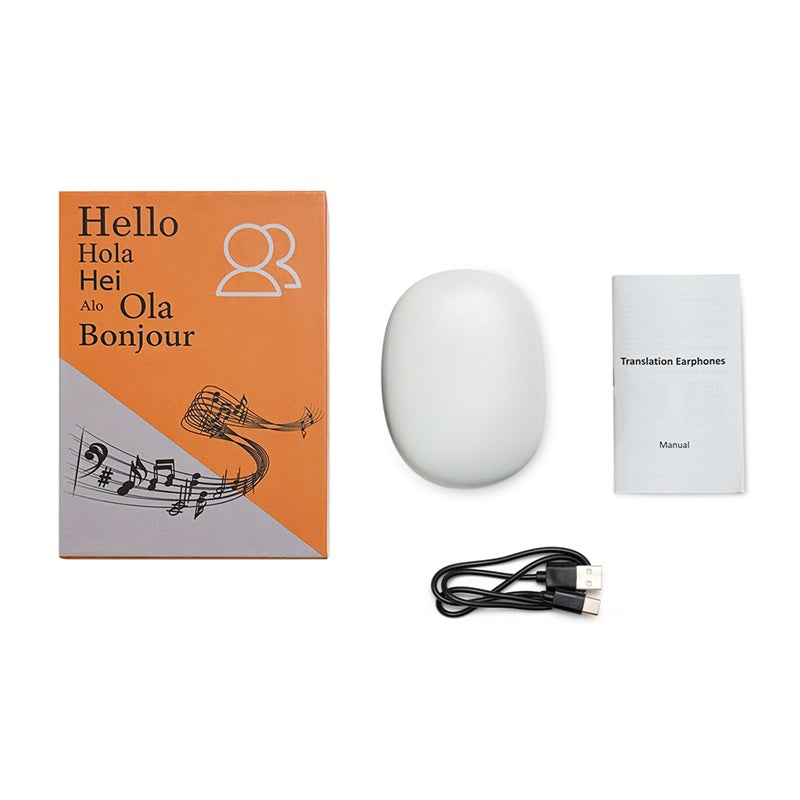 Oreillette Bluetooth traducteur, 144 langue appareil intelligent de traduction M8