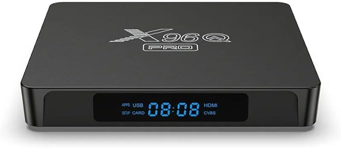 Box Android x96q PRO 2G + 16G , Play Store, abonnement en option