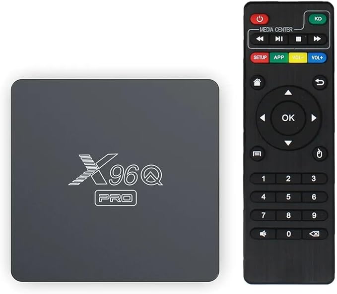 Box Android x96q PRO 2G + 16G , Play Store, abonnement en option