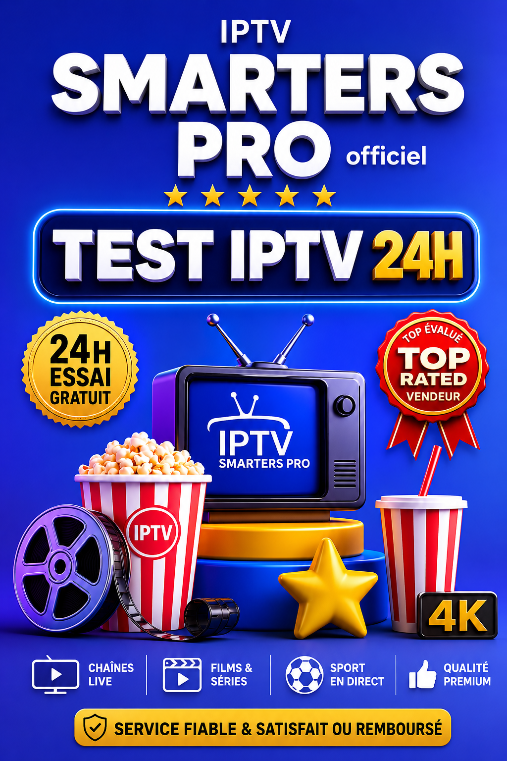 Test 24H Xtream API MegaOtt m3u inclus