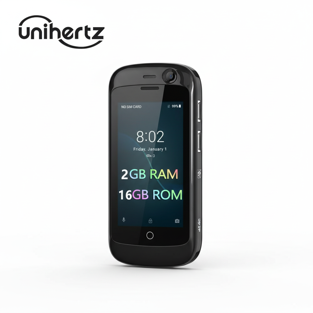 Unihertz Jelly pro Super Mini Smartphone 2GB RAM 16GB ROM 2.45' Android 7.0 8.0MP Quad Core Small Card Pocket Mobile Phone