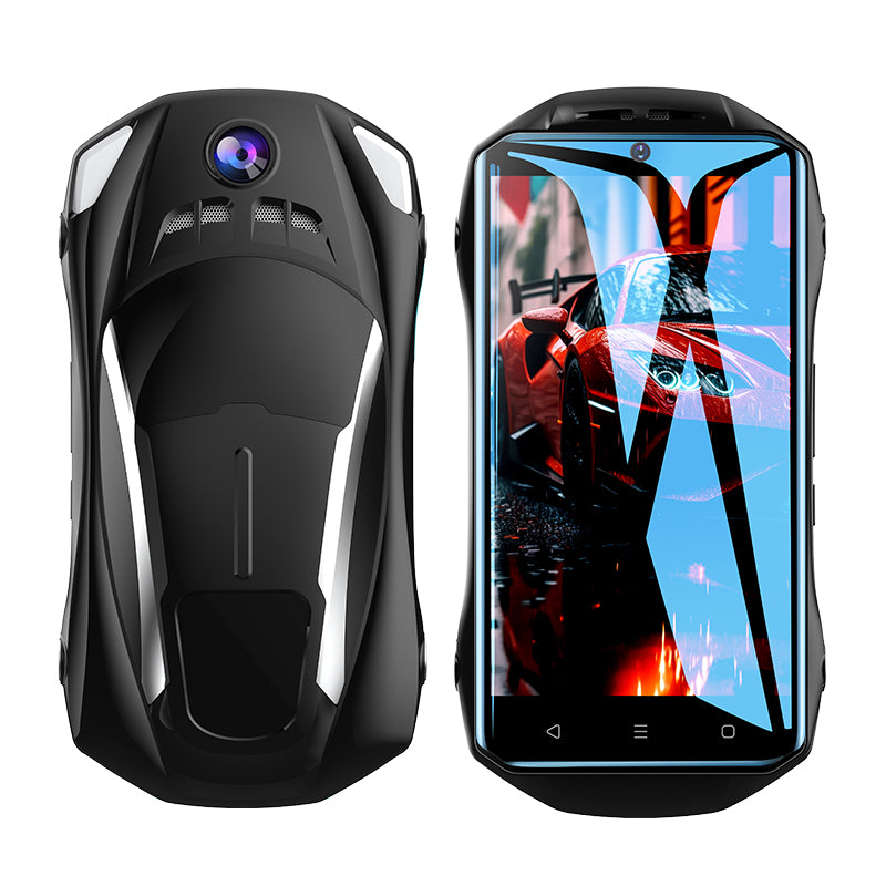 Mini Smartphone voiture de luxe, face id, Double Sim Google Play Store Android 4G