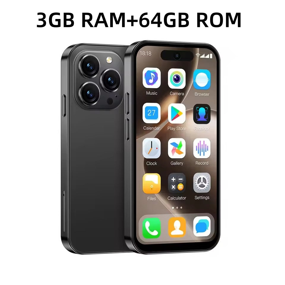 Mini Smartphone M17 Pro Double Sim 4G Android Google Play Store