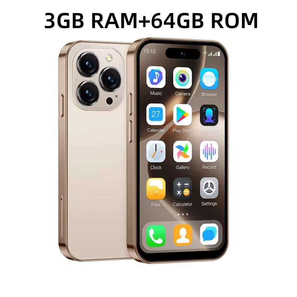 Mini Smartphone M17 Pro Double Sim 4G Android Google Play Store