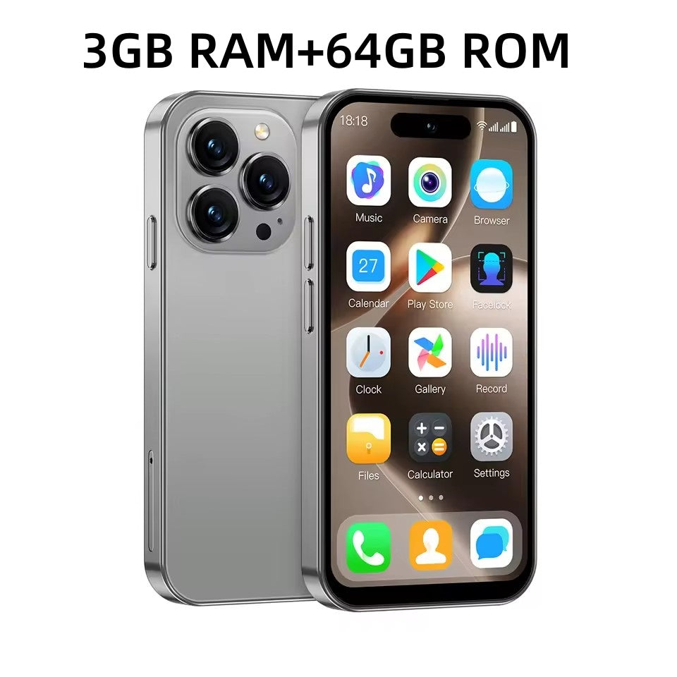 Mini Smartphone M17 Pro Double Sim 4G Android Google Play Store