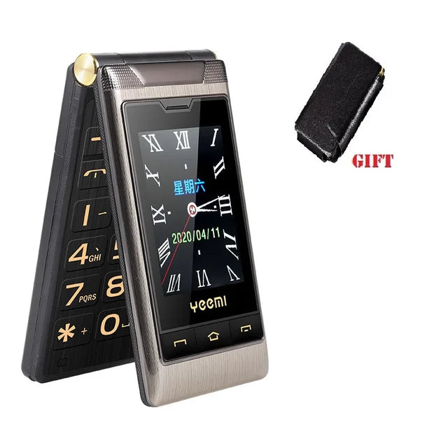 Téléphone de Luxe Yeemi G10 à rabat Double Sim