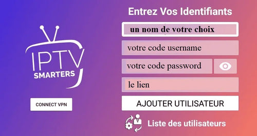 Code Smarters Pro 1 mois Smarters Player Lite MegaOtt, M3U