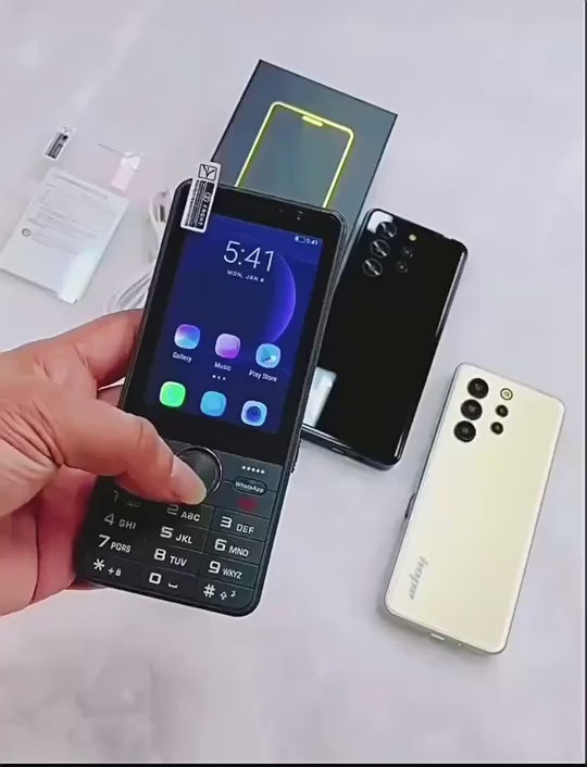 Mini Téléphone XS24 – Smartphone Compact Double SIM 3G Ultra Discret