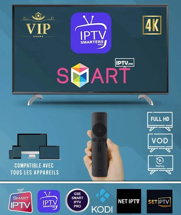 Code Smarters Pro 12 mois Android TV M3u Smart TV MegaOTT IBO PLAYER